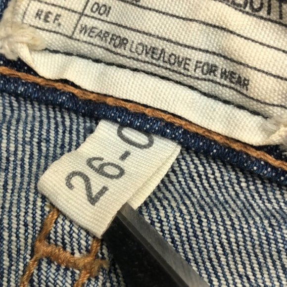 DESIGNER CURRENT/ELLIOT DISTRESS SKINNY 26x27 JEANS 🦋 - Picture 6 of 10